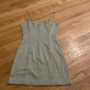 Cute sea green dress